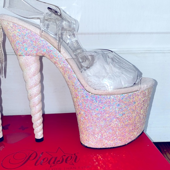Pleaser Unicorn -708LG Stripper Shoe - Picture 4 of 5